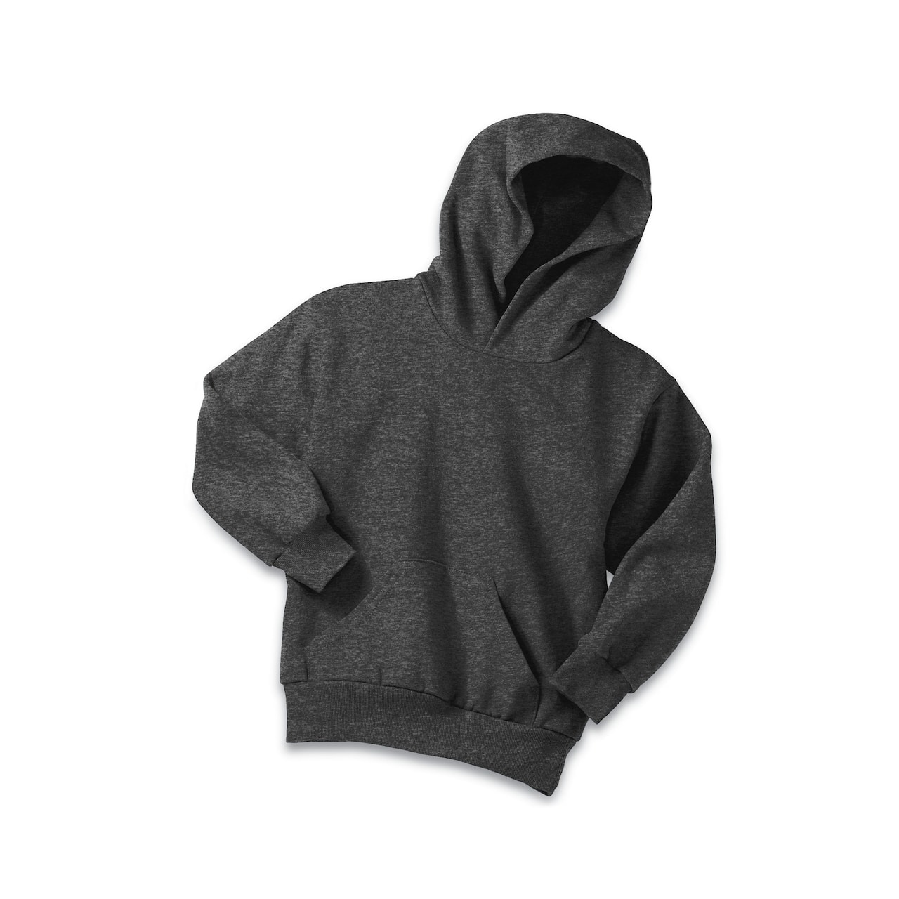 Port & Company® Neutrals Youth Core Fleece Pullover Hooded Sweatshirt